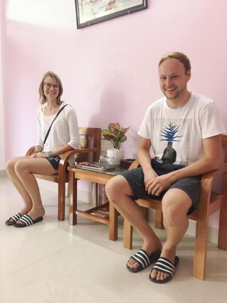Rose Garden Homestay Ниньбинь Экстерьер фото